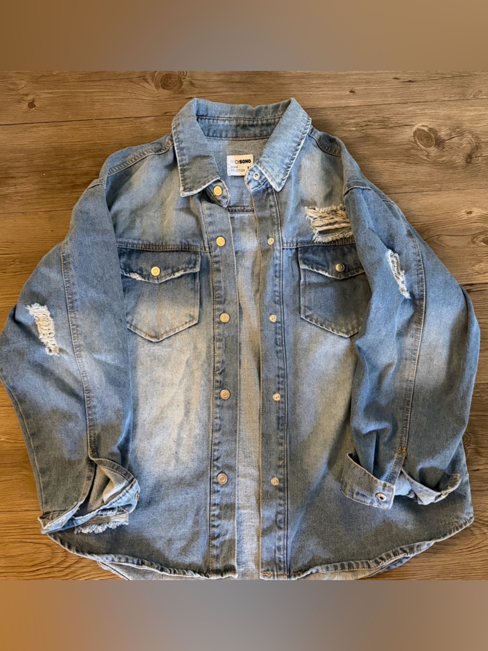 Ci Sono Light Blue Denim Jacket